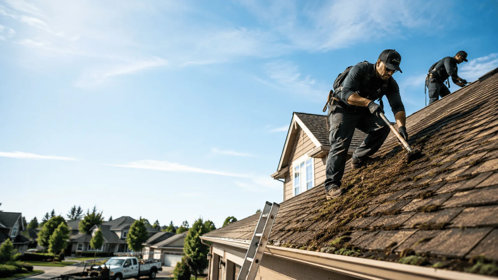 Roof Moss Removal in Tutor Key, KY near me